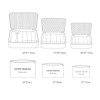 HayWHNKN 6Pcs Storage Bag for Clothes Luggage Packing Cube Organizer