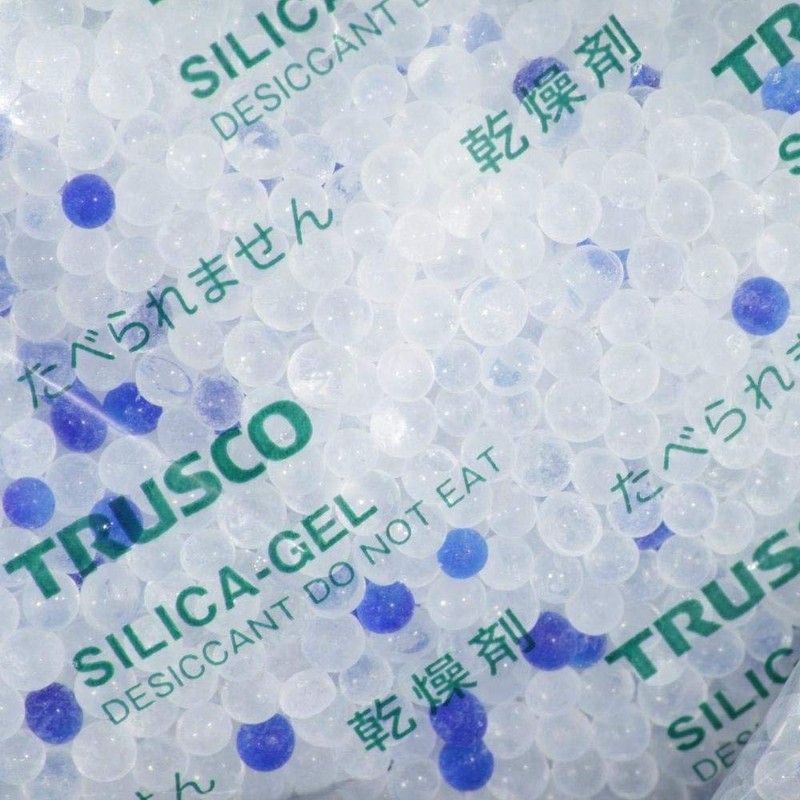 TRUSCO A-Type Silica Gel, 5g, Moisture Absorbing & Disposable, 100