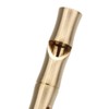 2pcs Brass Whistle Emergency Whistle EDC Loud Signal Whistle for