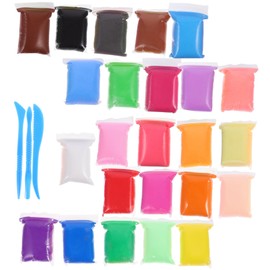 Operitacx 24 Clay Plastic Modelling Clay Air Dried Clay Soft Clay Modelling Clay for Crafts Clay Bars Air Dryer Clay Air-Dry Clay Tool Resin