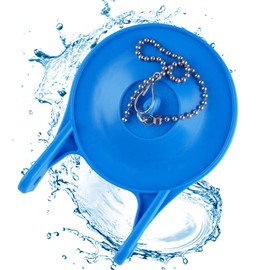 G99788 3-Inch Toilet Flapper Replacement Compatible with Gerber Toilet Part 99-788, iFealClear Rubber Toilet Flapper with Stainless Steel Chain, High Performance, Easy to Install, Blue