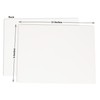 Inkdotpot Double Sided Plain White Dry Erase Drawing Lapboard for