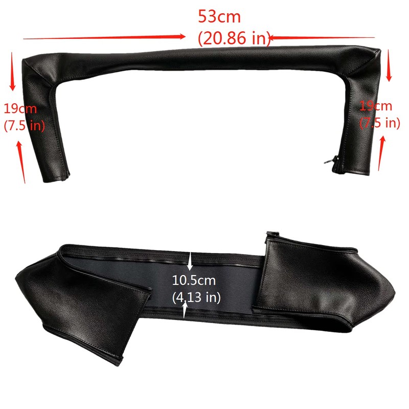 Pram Handle Cover PU Leather Compatible with Stokke Xplory V4