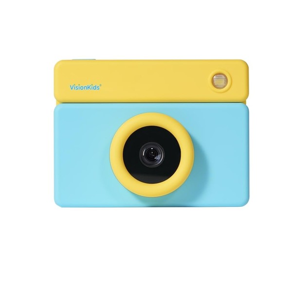 VisionKids HappiCAMU T4 Blue Toy Camera, 49 Megapixels, Video, 4