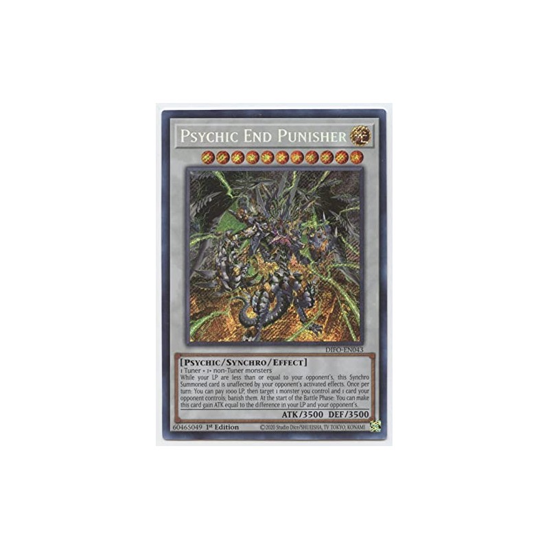 Psychic End Punisher - DIFO-EN043 - Secret Rare - 1st