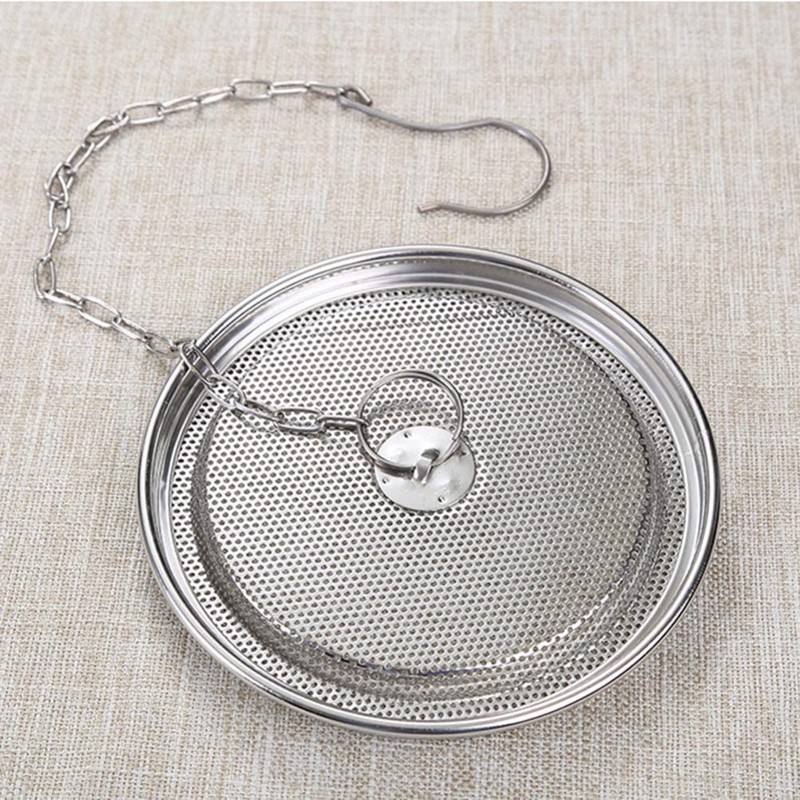 zalati Spice Strainer 1.3L Food Strainer Spice Filter Stainless Steel