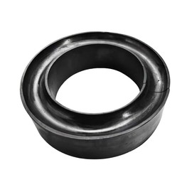 Car Heavy-Duty Round Rubber Coil Spring Spacers, Universal Coil Spring Booster for Enhancing Spring Rate, Fits 5"&5.5" O.D. (1PCS)