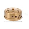 BIUDECO Portable Copper Moxibustion Box Cover Anti-Scald Moxa Therapy Tool