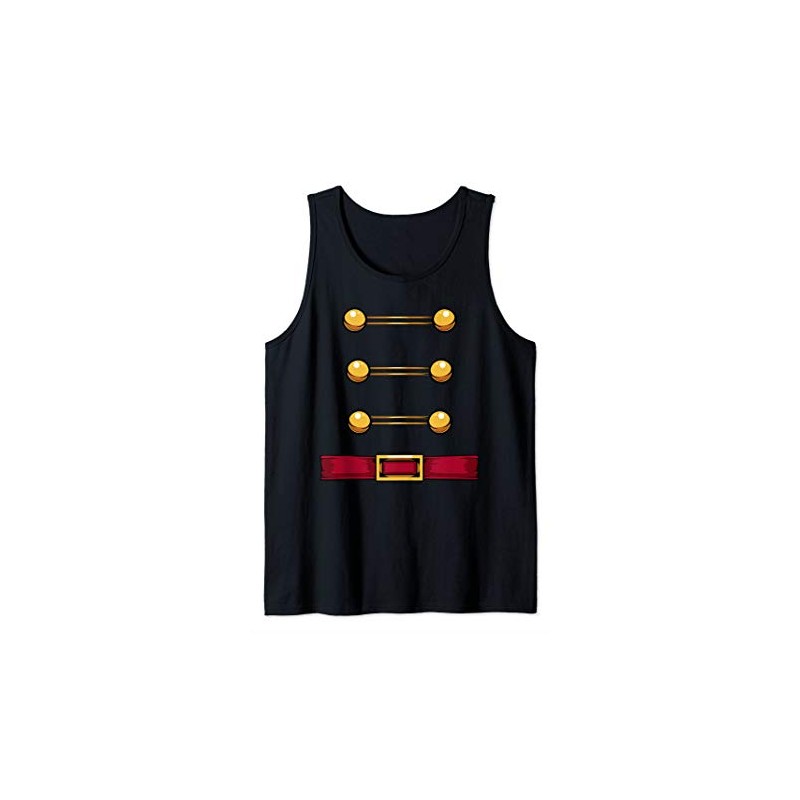 Toy Soldier Nutcracker Uniform Costume Christmas Advent Nut Tank Top