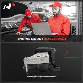 A-Premium Front Right Passenger Side Engine Motor Mount Compatible with Scion tC 2011 2012 2013 2014 2015 2016, 2.5L, Automatic Transmission