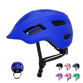 Kids Helmet Toddler Bike Helmet for 2-8 Years Old Boys Girls Adjustable Skateboard Helmet Multi-Sports Lightweight Helmet Safety Protection Gear for Cycling Skateboard Scooter (Blue, S)