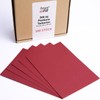 PresentFill® Blank Postcards Coloured Card Bordeaux Red Paper Card Set