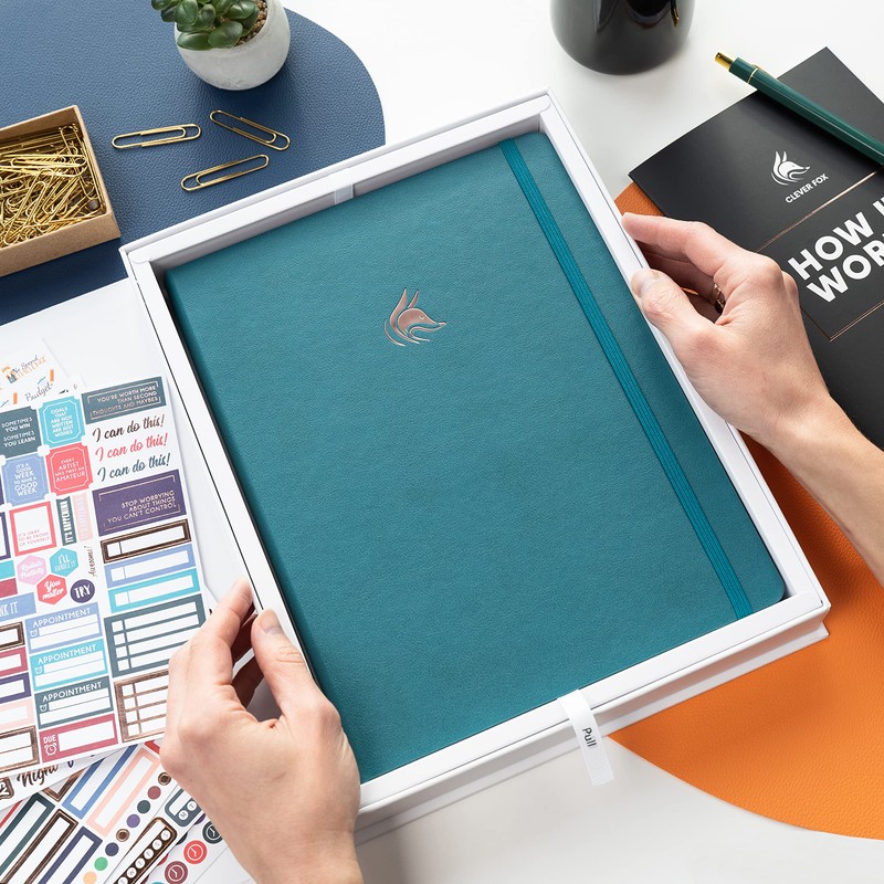 Clever Fox Hourly Planner PRO Premium – Undated Schedule Planner