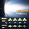 Nilight Flush Mount LED Pods 2PCS 6 Inch 60W LED