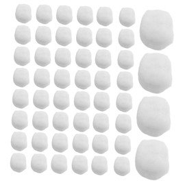 FRCOLOR Cotton Balls 100 Count Gentle Makeup Remover Lotion Applicator for Daily Use