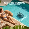 Steelite S7 Cordless Robotic Pool Cleaner for Above Ground Pools