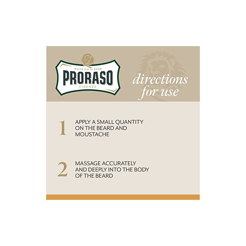 Proraso Bálsamo para Barba Madera y Especias