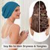 Silk Bonnet for Sleeping Women, Adjustable Silky Satin Lined Sleep