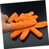 IWOWHERO Disposable Thickened Latex Protective Covers Skid Fingertip Guards S