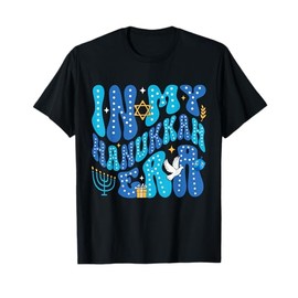 In My Hanukkah Era Happy Chanukah Jewish Pajamakah Men Women T-Shirt