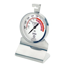 Comark DHH Hot Holding Food Thermometer Stainless Steel Body, Dial Style, 1 Count (Pack of 1)