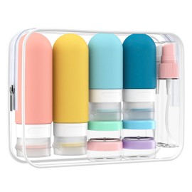 Yves Rocher, Kit de de 6 Minis + Cosmetiquera Tamaño Travel Size, Ingredientes Naturales, Veganos Ideal para Regalar o llevar a todos lados