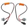 2Pcs LED Resistor Accurate Efficient Decoding Small Portable Anti Corrosion