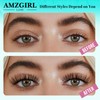 Lash Extension Kit 200pcs Individual Lash Clusters Kit 30D Diy