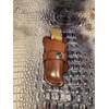 Custom Leather Knife Sheath for Buck 110 Knife, Folding Pocket