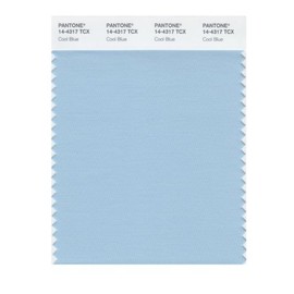 Pantone 14-4317 TCX Smart Color Swatch Card, Cool Blue