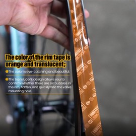 Chooee Tubeless Bike Rim Tape,Tubeless Tire Tapes with Strong Adhesion-Width 35mm x Length 10m Options,Bicycle Wheel Rim Tape Suitable for MTB/Road/Gravel Bikes.