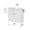 Cisa 28550-66 -Rooth Lock, Steel