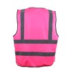 Adult Zipped High Visibility Hi Viz Hi Vis Vest Waistcoat