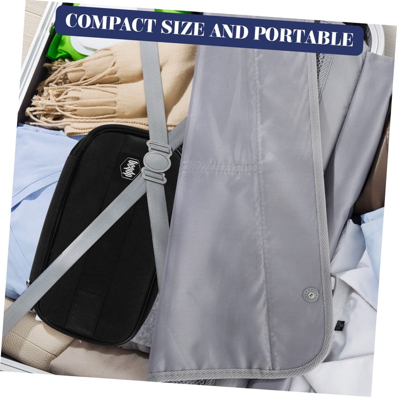 KOMBIUDA Code Lockable Toiletry Bag Travel Cosmetic Bag Handheld Makeup