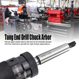 Drill Chuck Mandrel Press Drill Chuck MT2-B16 Tang End Drill Chuck Mandrel Shank Morse Taper Tool Holder Connection