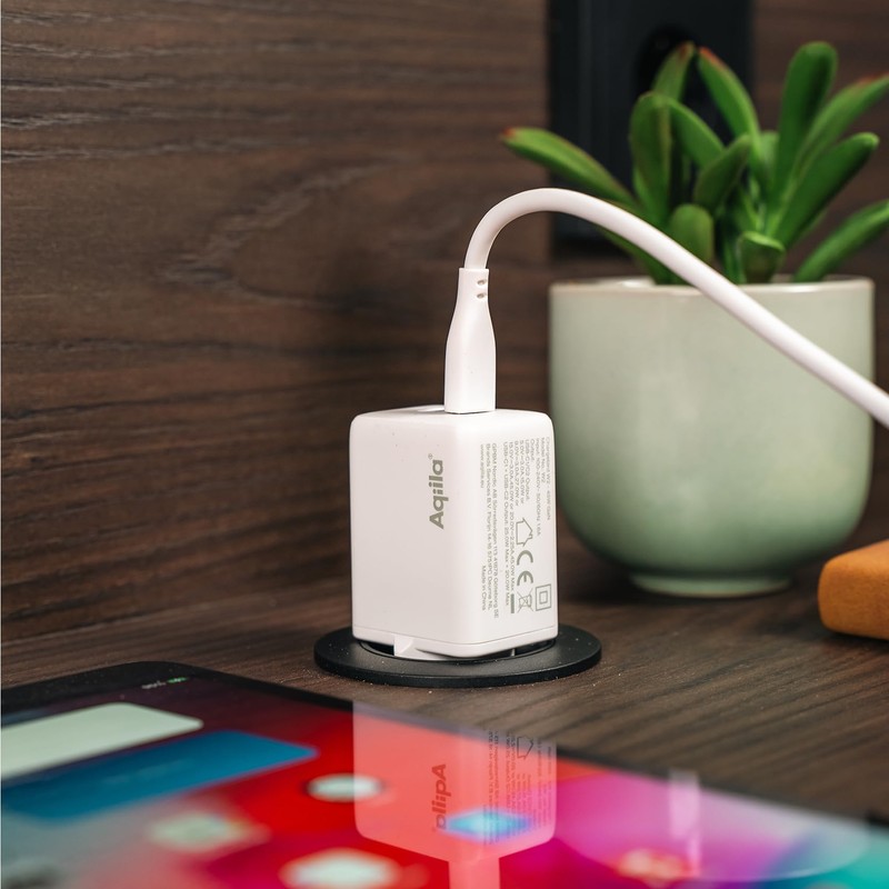 Aqiila USB-C Charger, 45 W, GaN, PD Power Delivery, 2