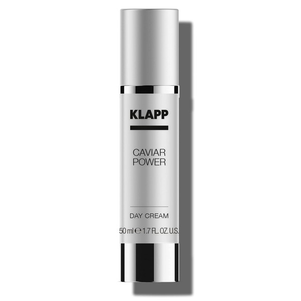 KLAPP Cosmetics Caviar Power Day Cream with Natural Organic Peptides and Caviar Active Ingredients for Effective Moisture for Mature Skin from 35-50 ml