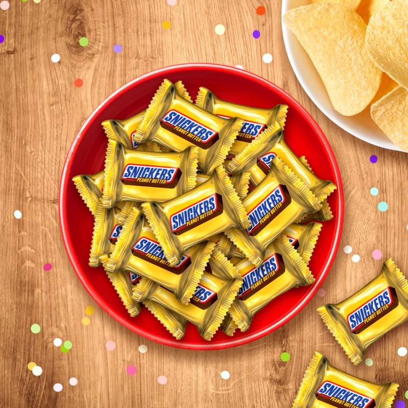 Mars SNICKERS Crunchy Peanut Butter Squared Fun Size Chocolate Candy