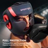 SPORTNOW Boxing Headguard, Boxing Headgear Helmet with Adjustable Strap for