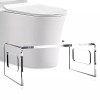 AZM Displays Squat Potty Toilet Foot Stool Clear Acrylic Waterfall