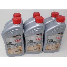 Phillips 66 15W40 Fleet Supreme Oil Quart 1078291 (Pack of 6)