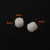 200 Pcs Plastic Hinge Dowel Inserts Cabinet Door Hinge Screw