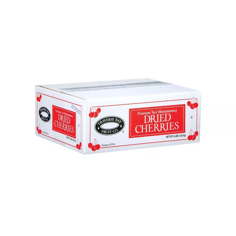 Traverse Bay Fruit Co. Premium Tart Montmorency Dried Cherries (4