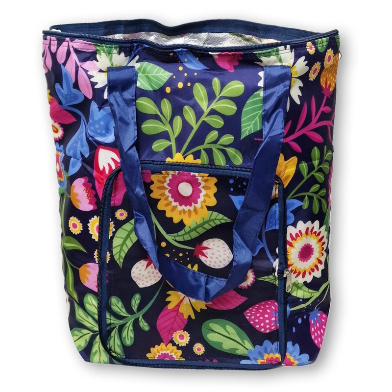 PromotionGift - Reusable Foldable Cooler, Shopping, Beach Bag Light and