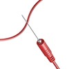 Cleqee 2pcs Wire Piercing Probe 4mm Female Socket 1mm Needle