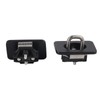 2pcs Stainless Steel Bull Ring Truck Bed Side Tie Down