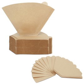 Coffee Filters 4 Cone Paper, 200 Count Unbleached-Disposable Pour Over Coffee Filter for Drip Coffee Maker, Coffee Paper Filters 8-12 Cup, Cone Coffee Filters 04