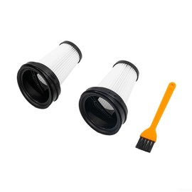 Replacement Filter with Cleaning Brush Kit for Gorenje SVC144FBK SVC216FR for Eureka Dexp Handheld Vacuum Accessories 2 Filters 1 Cleaning Brush