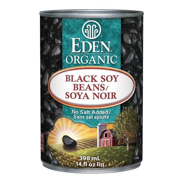 Eden Foods Black Soy Beans, 398ml