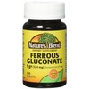 Nature`s Blend Ferrous Gluconate Tablets 324 mg, 100 Count (Pack